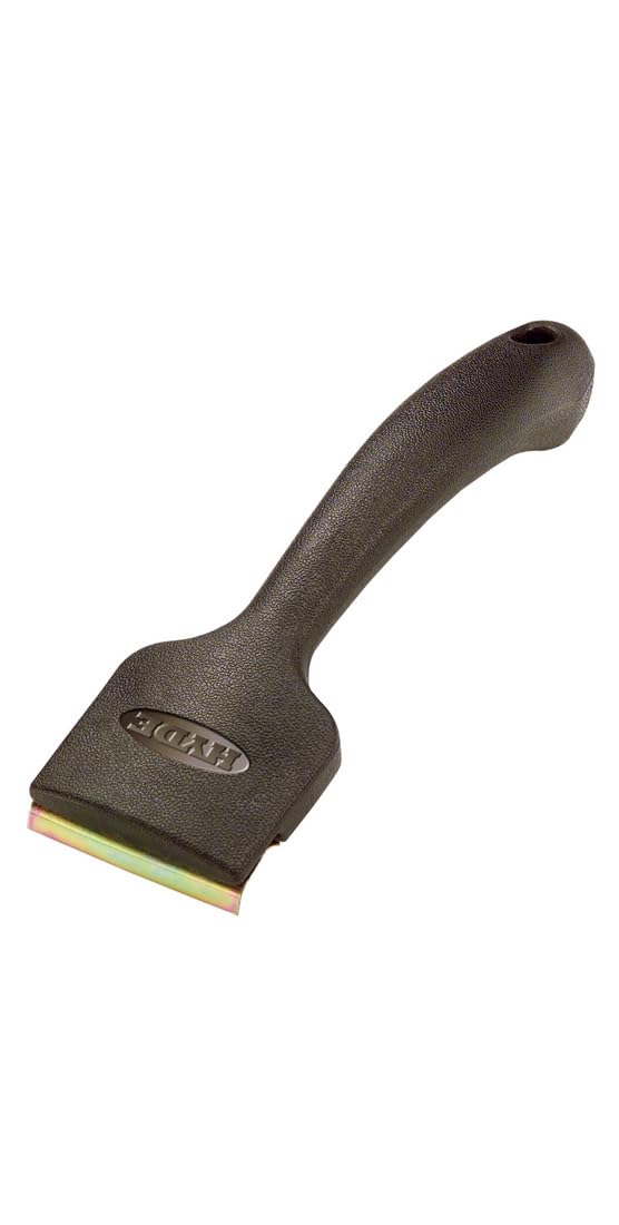 Hyde Professional Paint Scraper - 2.5 Inch Adjustable Carbon Steel Blade With 9 Inch Polypropylene Handle