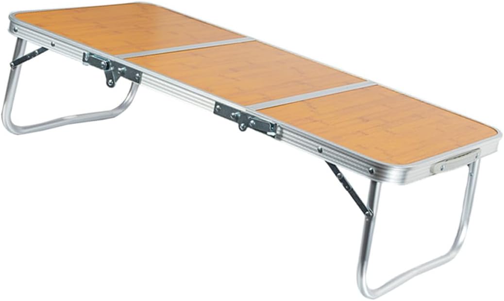 GALPADA Portable Foldable Camping Table with Board, Lightweight Outdoor Picnic and BBQ Table, Compact Carry Handle for Hiking, Travel, and Home Use