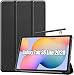 Produktbild ProCase Stoßfest Dünn Hülle für Galaxy Tab S6 Lite 10.4 Zoll 2020 (SM-P610/P615) Tri-fold Case, Hartschale Ultra Leicht Folio Case Cover für Galaxy Tab S6 Lite 2020 -Schwarz