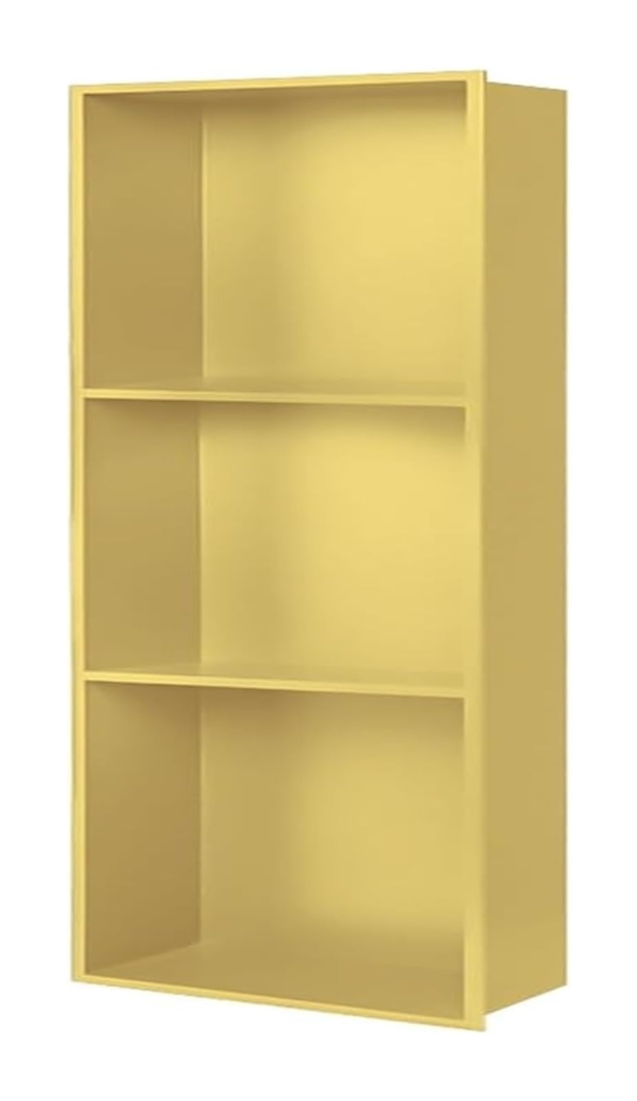 AYCDL Stainless Steel Shower with Built-in Storage One-Piece Design for Bathroom nization Space-Saving Solution Modern Shower Shelf,Oro-90x28x12.5cm