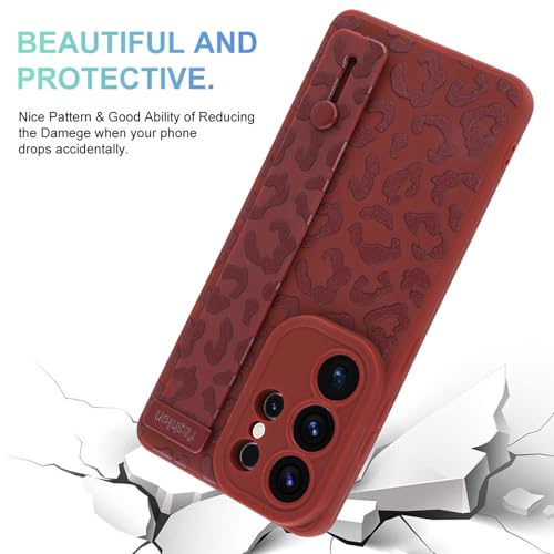 Image of Compatible with Samsung Galaxy S26 Ultra Case with Strap Wrist