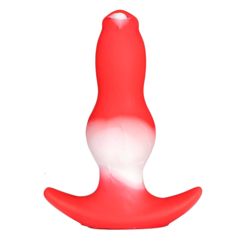 Wearable Anal Plug Liquid Silicone Soft Butt Plug Realistic Dog Dildos Sex Toys for Women Anal Dildos Prostate