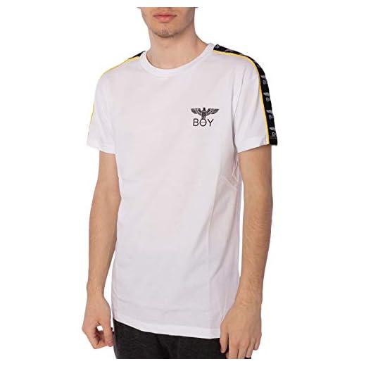 BOY LONDON - T-Shirt MC col Bianco BLU6532