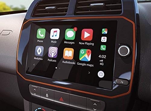 CAIDEN GUARDS Full Screen Coverage Except Edges Unbreakable 9h Nano Glass Glossy Finish Car Infotainment Screen Protector Compatible with Renault Kwid Climber Amt New Model 2019 8 Inch (Transparent) (B08K78G7BH) Amazon Price History, Amazon Price Tracker