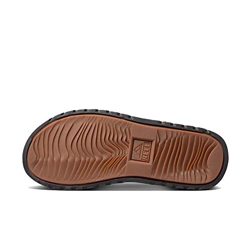 Reef Mens Reef Voyage Le Flip Flop, Dark Brown, 11 Us #TOP3