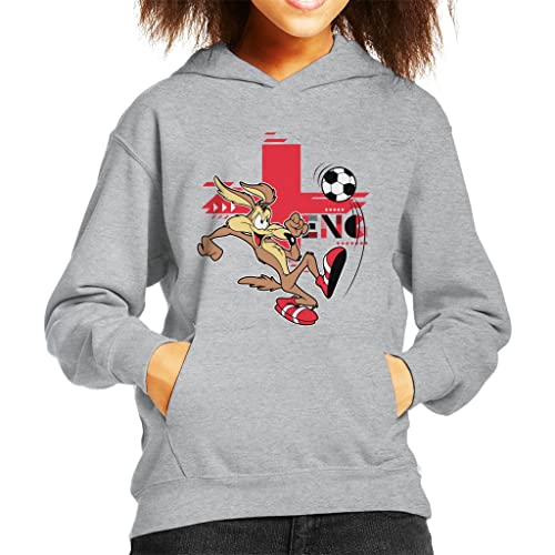 Sweat à capuche Looney Tunes pour enfant Wile E Coyote Football par All+Every
