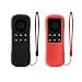 Produktbild 2-Pack Fire TV Stick Fernbedienungs Hülle SIKAI Silikon Tropfen Schützende Hülle für Fire TV Stick Fernbedienung Schutzhülle Haut-freundlich Staubdicht Anti-Rutsch Cover MEHRWEG (Schwarz-Rot)