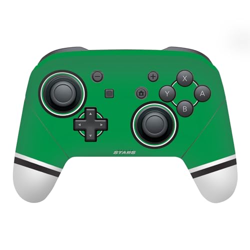 Head Case Designs Offizielle NHL Einfach Dallas Stars Vinyl Haut Gaming Aufkleber Abziehbild Abdeckung kompatibel mit Nintendo Switch Pro Controller