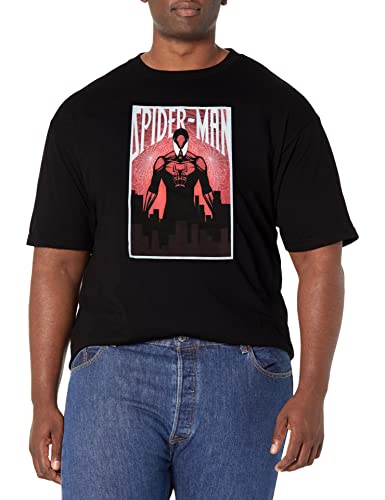 T-shirt Marvel Homme Grande Taille XL Noir Vetement Pop Culture
