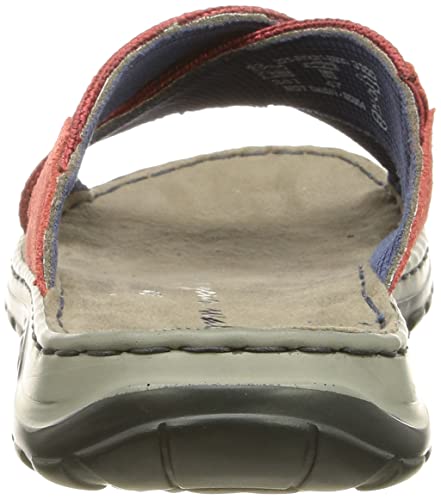 Bugatti 321a7k816900, Sandali Uomo, Rosso Scuro