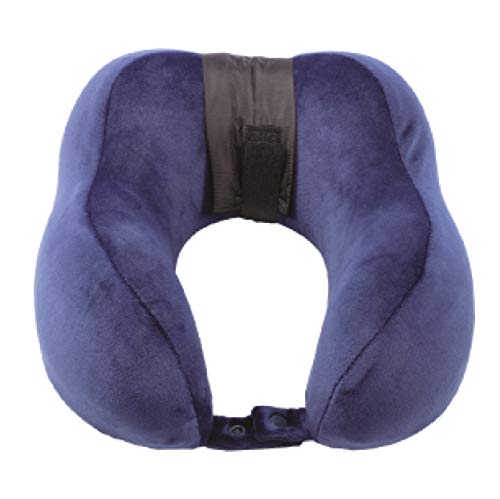 ERTHA - Soothsy - Almohada de Viaje Ergonómica, Cojín de Viaje Espuma con Memory Foam de Ertha, Almohada Cervical máximo Confort con Funda Gratis Cover