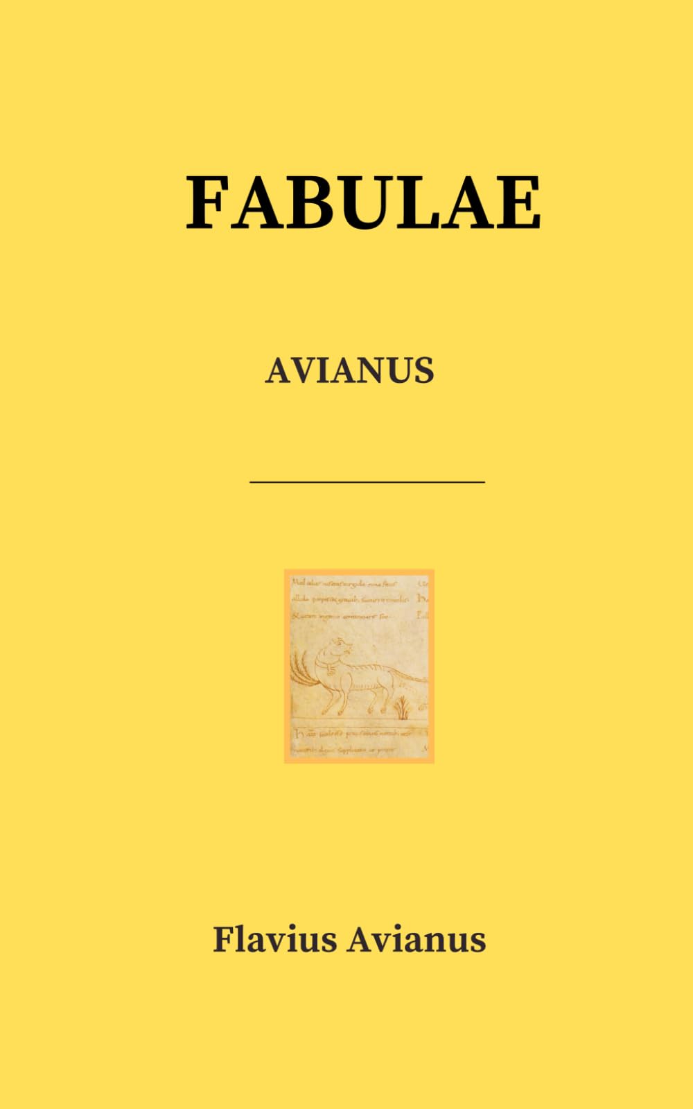 FABULAE - Avianus - latin edition