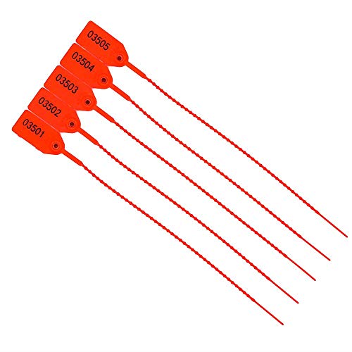 Scellé plastique inviolable pour sécuriser le transport de marchandises - 5
