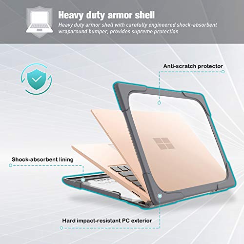 Capa protetora ProCase para Microsoft Surface Laptop 3 de 13,5 polegadas com teclado de metal, capa
