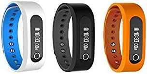 XINKSD Smart BT Bluetooth 4.0 Activity Tracker and Smart Watch with OLED Display, G Sensor, Sleep Tracker and Smart Notifications for iOS Devices & Android Devices