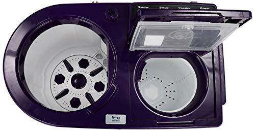 Image of Whirlpool 9 Kg Semi-Automatic Top Loading Washing Machine (ACE XL 9.0, Royal Purple, 3D Scrub Technology)
