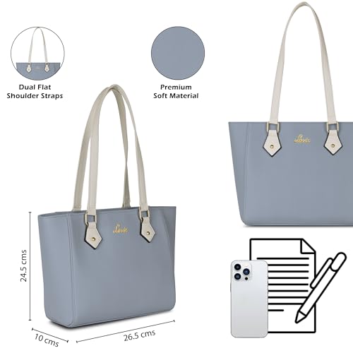 Image of Lavie Pastel Women's Gracie Tote Bag | Tote Bag for Work | Ladies purse | Stylish Shoulder Bag | Gift for Women