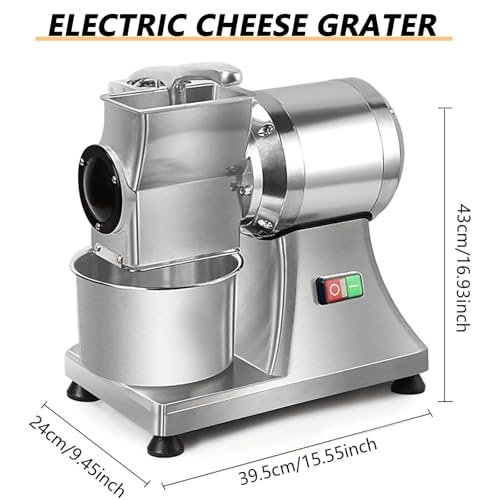 Rallador eléctrico de queso 550W para uso comercial miniatura 2