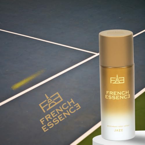 Image of French Essence Luxury Deodorants For Men - Jazz 150Ml Each (Pack Of 2)
