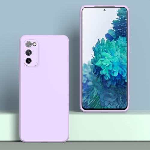 Image of for Samsung Galaxy S20 FE Case Purple, Scratch Resistant with Soft Touch, Slim Thin Phone Cover for Samsung Galaxy S20 FE