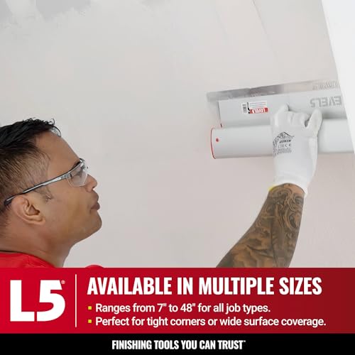 LEVEL5 7-Inch Skimming Blade | Precision 0.3mm German stainless steel blade insert (replaceable), ergonomic aluminum blade profile | 4-907 - Thumbnail 4