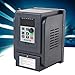 Oumefar VFD Variable Frequency Drive, 1-Phase 220V Input 3-Phase 380V Output 1.5KW Flame-Retardant Shell High Precision Inverter Speed Controller, Motor Speed Controller