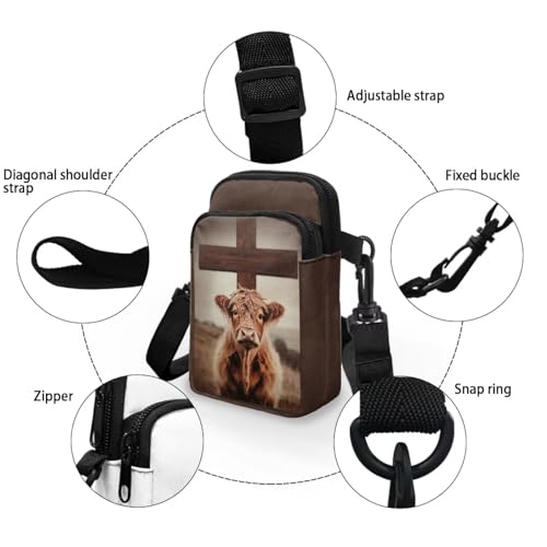 Image of Xpyiqun Small Crossbody Bag Women Phone Purses Sling Shoulder Handbag Cross Body Pouch Wallet Bags