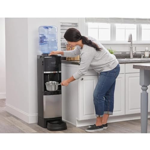 Distributeur d'eau en acier inoxydable et noir de qualité supérieure - 6