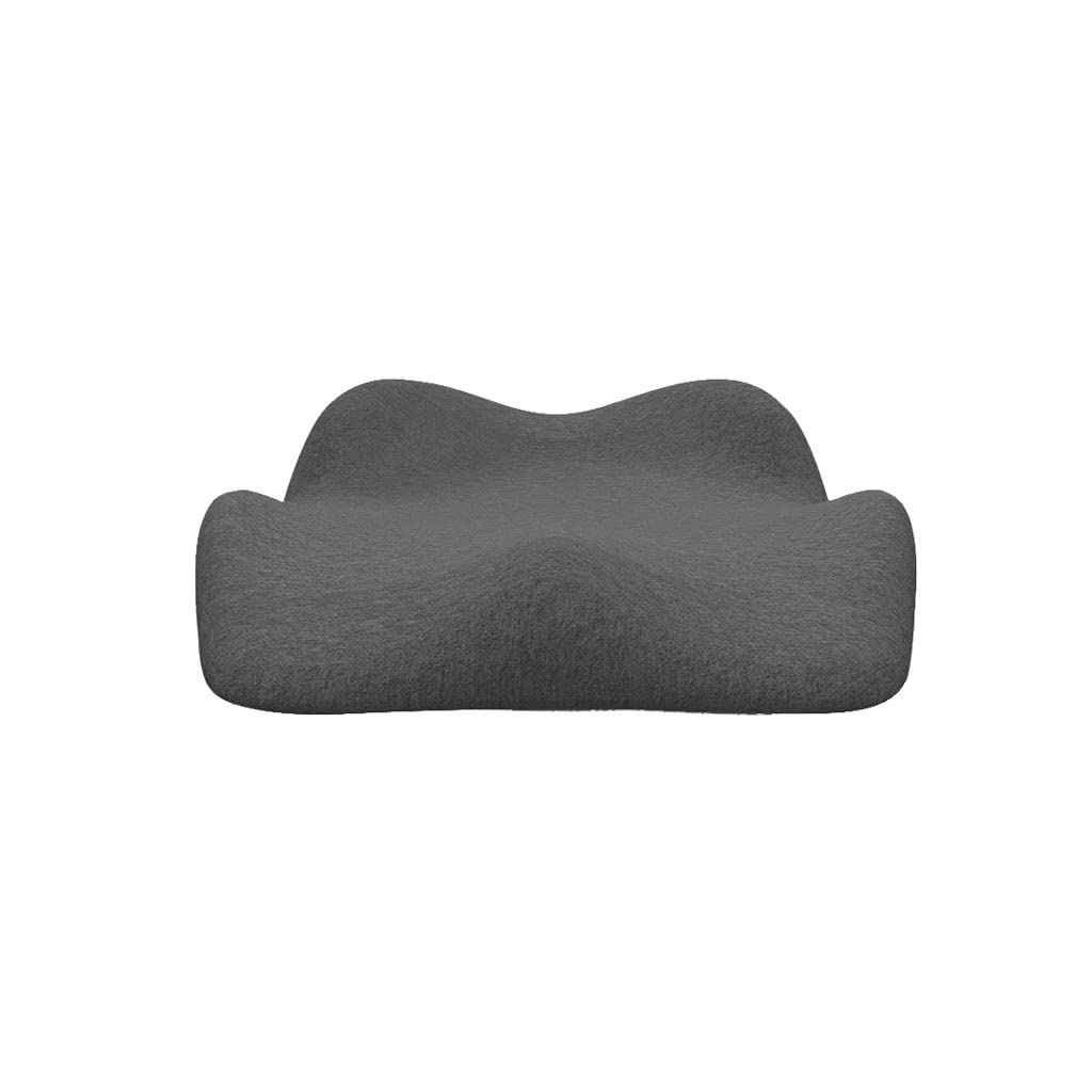 Coussin bureau mousse à mémoire gris XMING pour chaise - 5