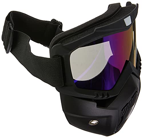 Óculos de sol Sedeta para motocicleta, óculos de sol para motocicleta UV destacáveis