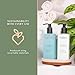 Pecksniffs Moisturizing Hand Wash and Hand & Body Lotion Caddy Set - Sandalwood and Vanilla, 300 ml/10.14 fl oz