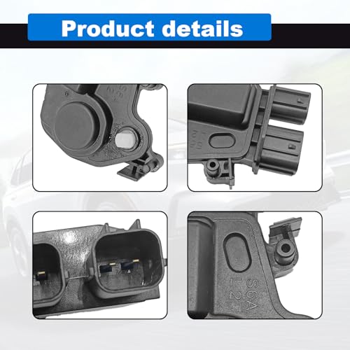 Image of Front Left Driver Side Door Lock Actuator Moto Compatible with 2003 2004 2005 Honda Accord Civic CR-V Element Odyssey Pilot, 2002-2006 Acura RSX Replaces# 72155-S5P-A11
