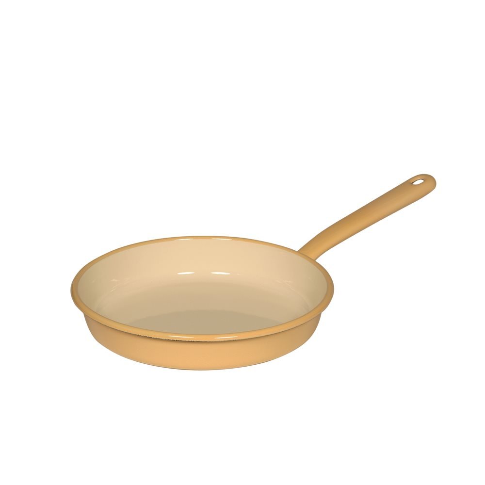 Riess Classic - Household Articles Colour/Pastel Omelette Pan, Diameter-22 cm Blue and Yellow