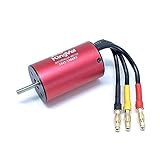 KingVal Replacement 2845 5900KV Waterproof Brushless Motor Shaft 3.175mm Connetor 4.0mm Compatible with 1/14 RC Car