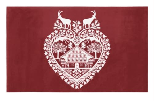 Stof Tapis de Sol antidérapant Montagne ANSEL 45 x 75 cm