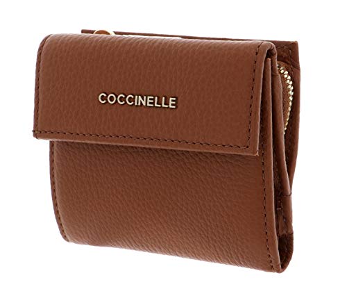 Preisvergleich Produktbild Coccinelle Metallic Soft Mini Wallet Caramel