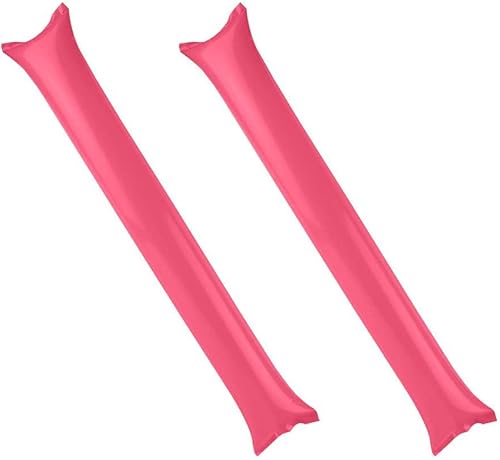 Miniatura 10 de Bam Bam Thunder Sticks - Juego de 50 palos de plástico para animar, palitos de plástico para aplaudir, inflables, largos y ruidos, para estadio,