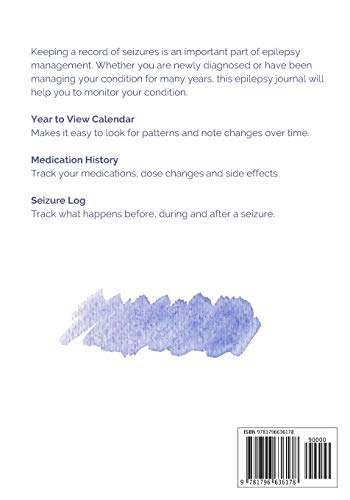Epilepsy Journal: Easily Track Seizures, Medications, Triggers & Side Effects #TOP1