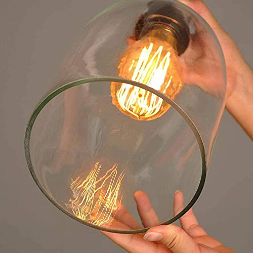Lámparas colgantes LED nórdicas para barra y mesita de noche en restaurante retro
