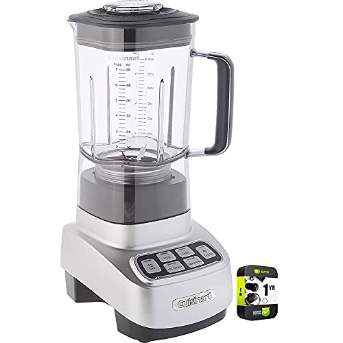 Cuisinart Spb-650 Velocity Ultra 7.5 1 Hp Blender Silver Bundle With 1 Yr Cps Enhanced Protection Pack #TOP27