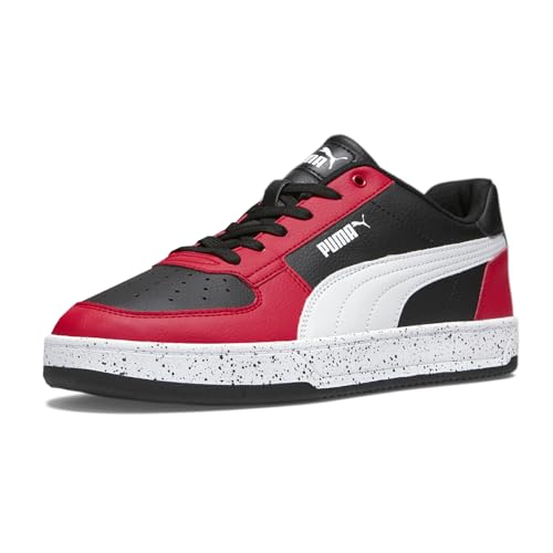 PUMA Mens Caven 2.0 Speckle Lace Up Sneakers Shoes Casual - Black, Red - Size 8.5 M2