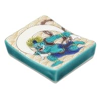 Amazon | 九谷焼 青郊窯 箸置き 各種 HC-01-30 ‖ 磁器 3.8cm×3cm