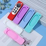 Silicone Remote Cover for Apple TV Siri Remote - Silicone Remote ase for Apple TV 4K / HD Siri Remote Controller (2nd Gen / 3rd Gen)- Blue - Image 2