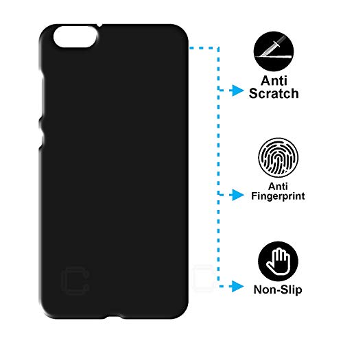 Image of Case Creation Back case for Honor 4X, Huawei Honor 4X 2019 (5.5-inch) Matte Finish Back case Cover Guard Color - Dark Black