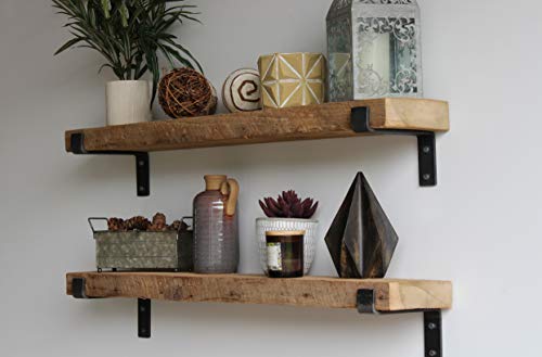 Urban Legacy Accent Shelves | Reclaimed Barn Plank | Set