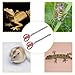 TUICARE 2pcs Snake Feeding Tongs, 15 inch Snake Hook Snake Grabber Tool Snake Stick Reptile Tongs for Bearded Dragon Snake Reptile Gecko Tank Accessories Terrarium Supplies