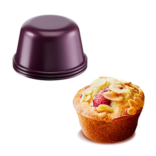 Set de 3 moules à muffins Tefal Creabake J3069404 Violet Byzance