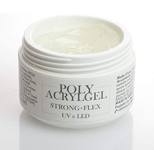 Beauty Space Nails Polyacrylgel Hybrid zwischen Gel und Acryl transparent UV-30 ml