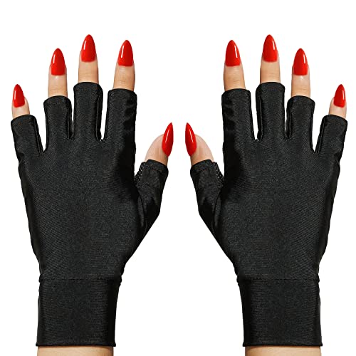MAKARTT Guantes UV para lámpara de uñas de ge...