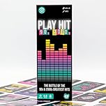 PLAY HIT - 90s & 2000s Music Trivia Board Game for Adults & Teens - Fun Party Game with Karaoke & Blind Test - Card Game for Game Night - Music Quiz - Gift for Music Lovers (UK Edition)